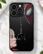 Dark Anime Spider Web Phone Case