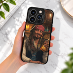 Captain Jack Sparrow Vintage Portrait Case - Image 2